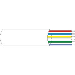 DEM-119 Normal sheath cable, 6 x 0.22. 100 meters roll.