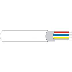 DEM-127 Shielded-type cable, 4 x 0.22. 100 meters roll.