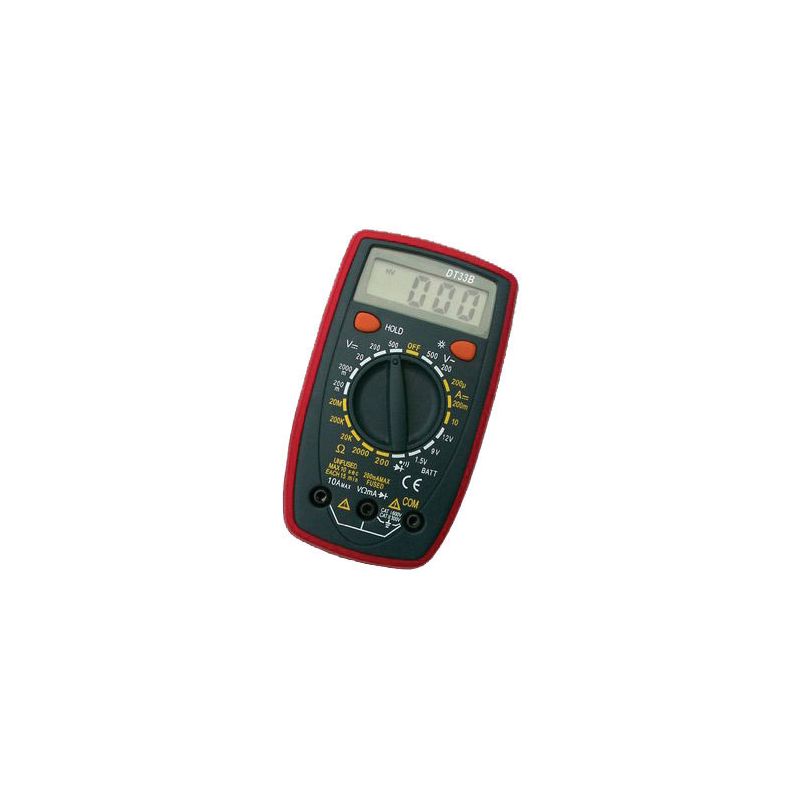 DEM-559 Digital multimeter, battery measurement included