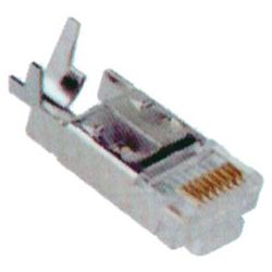 Airspace SAM-778 RJ45/8 shielded Cat5e to crimp with mesh clip