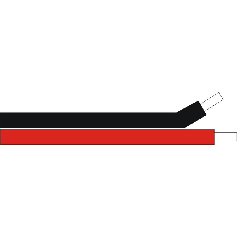 DEM-125 100 m. red-black cable 2 x 0.75