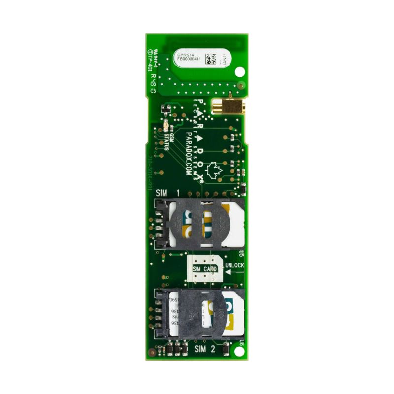 Paradox GPRS14 Módulo de comunicación GPRS/GSM/SMS para la…