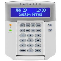 Paradox K641+ teclado teclado e software da tela LCD em FRANCÊS