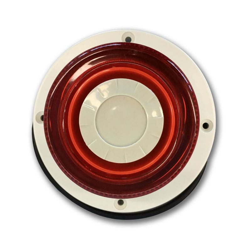 DEM-1077 Indoor circular siren  with flash