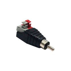 Hyundai HYU-352 RCA connector (male) with insertion terminal