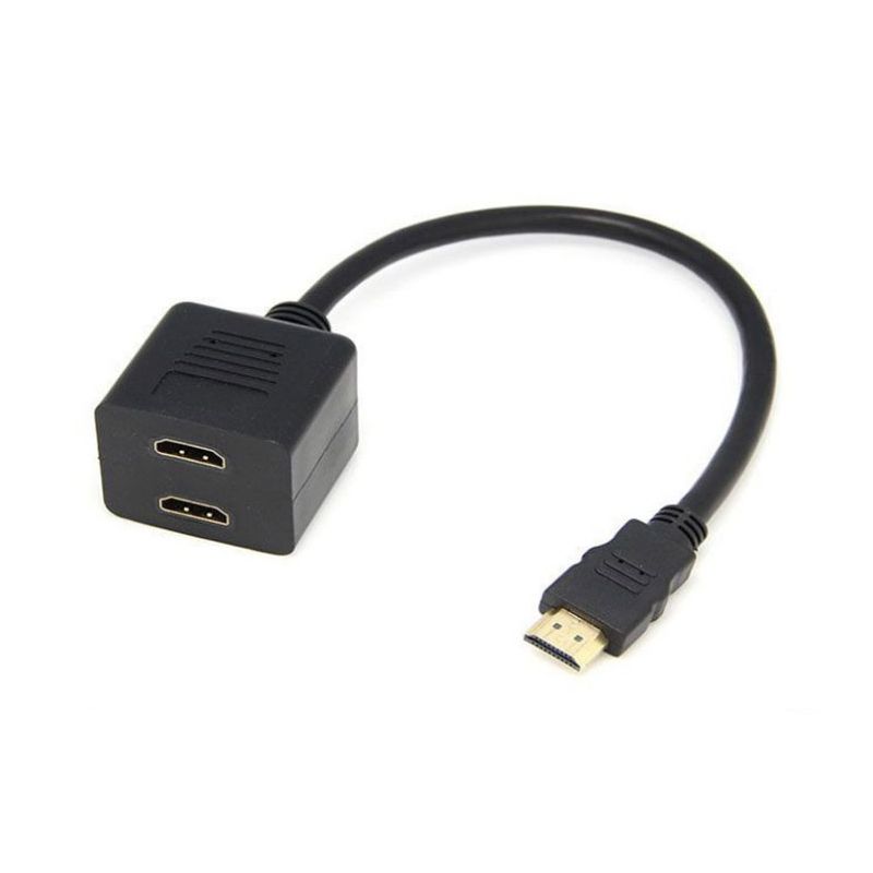 Airspace SAM-3894 HDMI male to 2x HDMI female splitter