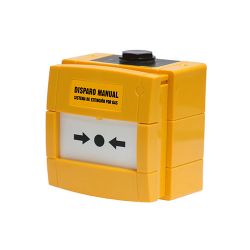 Honeywell W3A-Y000SG-K013-65 Pulsador amarillo KAC de disparo de…