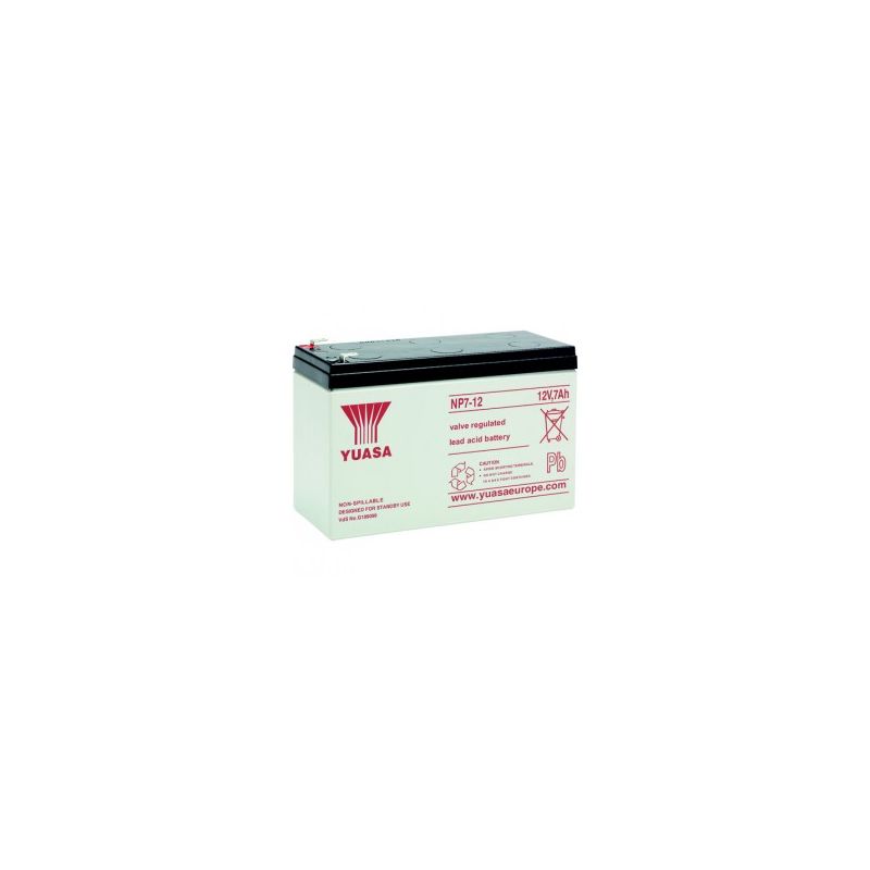 Notifier by Honeywell PS-1207 Bateria de 12V. Capacidad 7ah