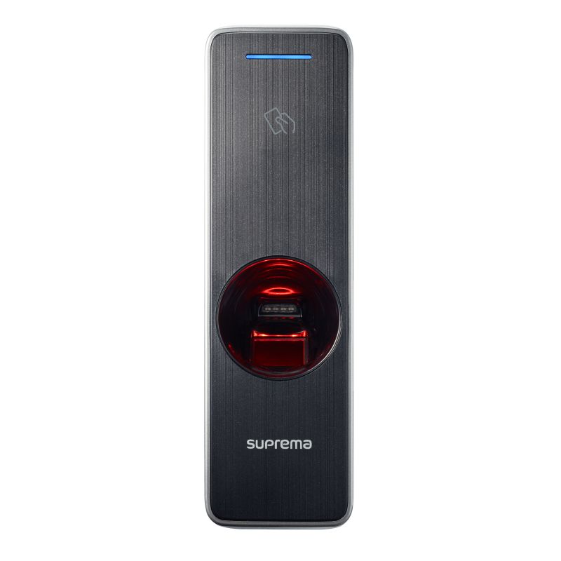 Suprema BioEntry W2 BEW2-ODPB Terminal de controle de acesso IP biométrico com impressão digital, Dual RFID - BLE