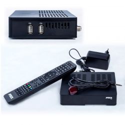 Apebox S2 DVB-S Multistream satellite receiver with Wifi included, card reader (CA) H.265 HEVC