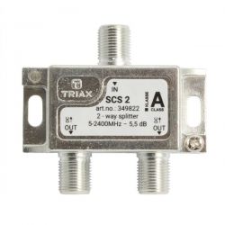 Distribuidora de 2 de saída (F) conector VFC 0421 Triax SCS-2 SF