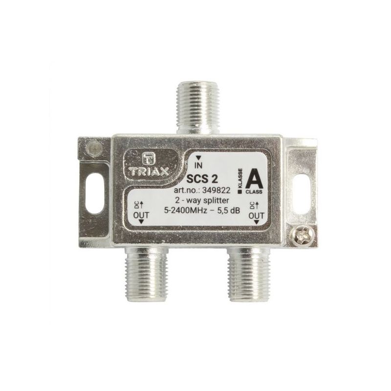 Distribuidora de 2 de saída (F) conector VFC 0421 Triax SCS-2 SF