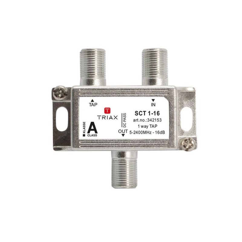 Shunt 1 output (F connector) S 1511 AFC 15db Triax