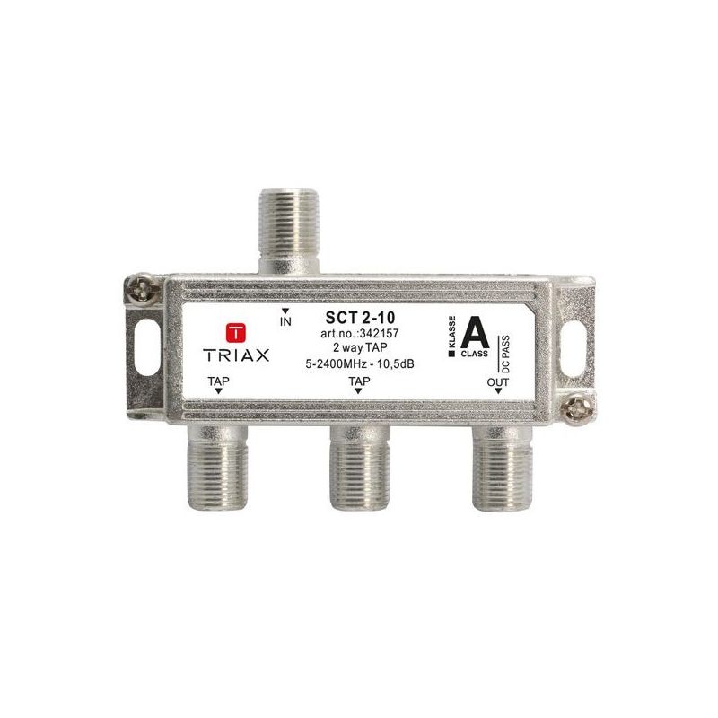 Shunt duas saídas (conector F) 1021 AFC 10db S triax