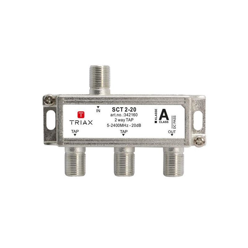 Shunt 2 outputs (connector F) 2021 AFC 20db S triax