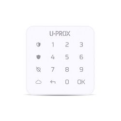 U-PROX U-ProxKEYPADG1WHITE Teclado U-Prox con botones táctiles