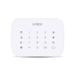 U-PROX U-ProxKEYPADG4WHITE Teclado U-Prox con botones táctiles