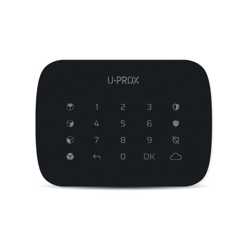 U-PROX U-ProxKEYPADG4BLACK Teclado U-Prox con botones táctiles