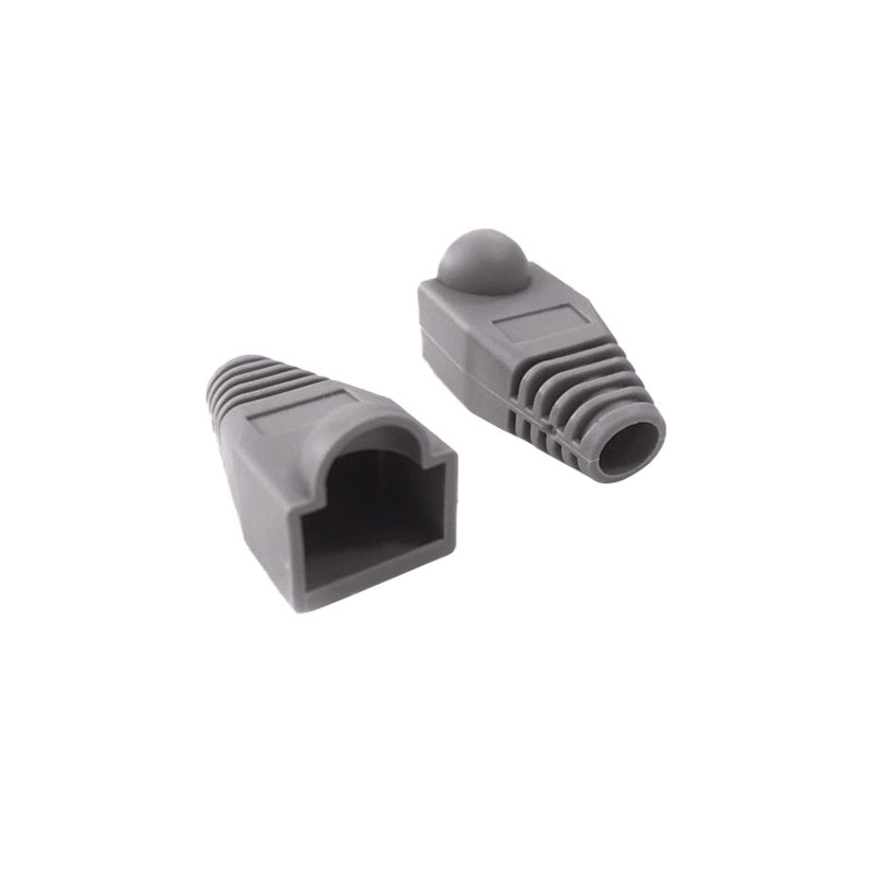 RJ45-BOOTCAP-G - Funda protectora RJ45, Compatible con cables UTP CAT6…