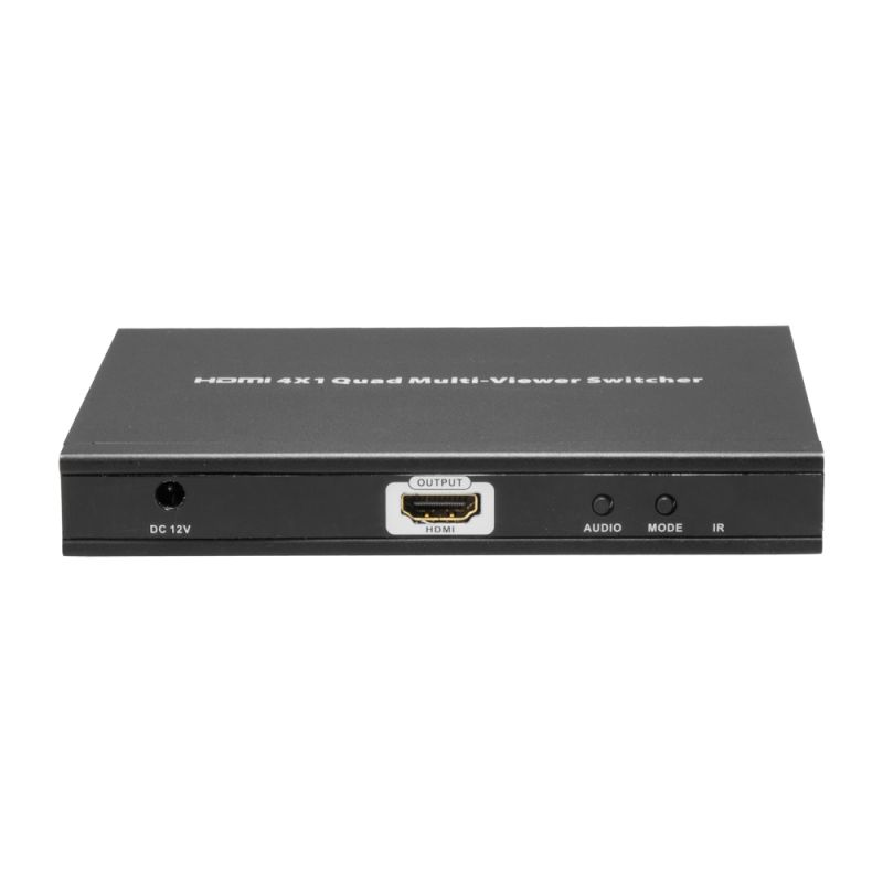 HDMI-VIEWER-4-V2 - HDMI Switch, Jusqu\'à 4 entrées 1080p, 1 sortie HDMI…