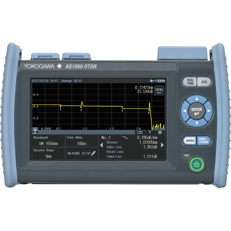 Yokogawa AQ1215E OTDR Reflectómetro óptico en el dominio del tiempo