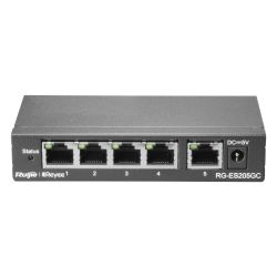 RG-ES205GC - Reyee, Switch de sobremesa gestionable, 5 puertos RJ45…