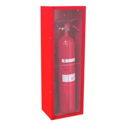 Siex M000299 Armário extintor de CO2 5Kg com porta deslizante