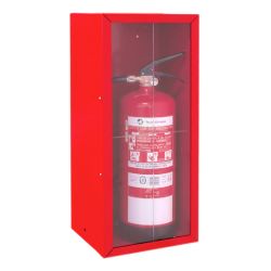 Siex M000289 Powder fire extinguisher cabinet 6-12Kg sliding door