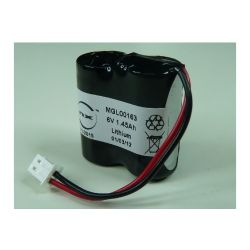 Global MGL00163 BATERIA DE LÍTIO 2XCR123 S1P STI 6V 1,45Ah