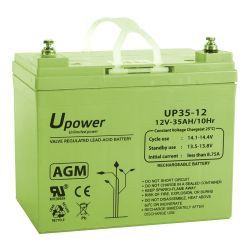 Global BAT-12V35Ah AGM lead battery 12V-35Ah