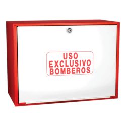 Siex M000787 Boîte de surface rouge IPF-41 / Porte vide blanche