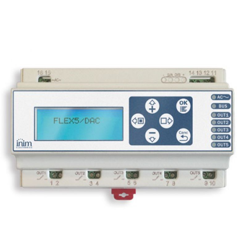 Inim FLEX5-DAC 230V output expander module