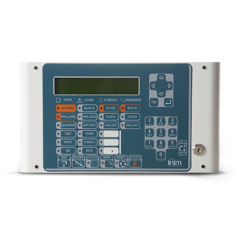 Inim SMARTLETUSEE-LCD Panel repetidor con display LCD compatible…