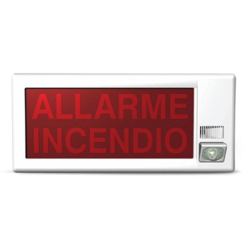 Inim ISS022 Plaque optique et acoustique 293x130x75mm