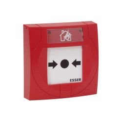 Esser 804971 Botão de alarme compacto IQ8 com quebra de vidro.