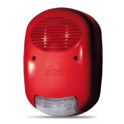 Inim IVY Outdoor Self-powered Siren. Standard model.