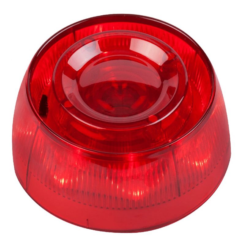 Teletek SENSOIRIS-WS-IS Red optical-acoustic siren with isolator