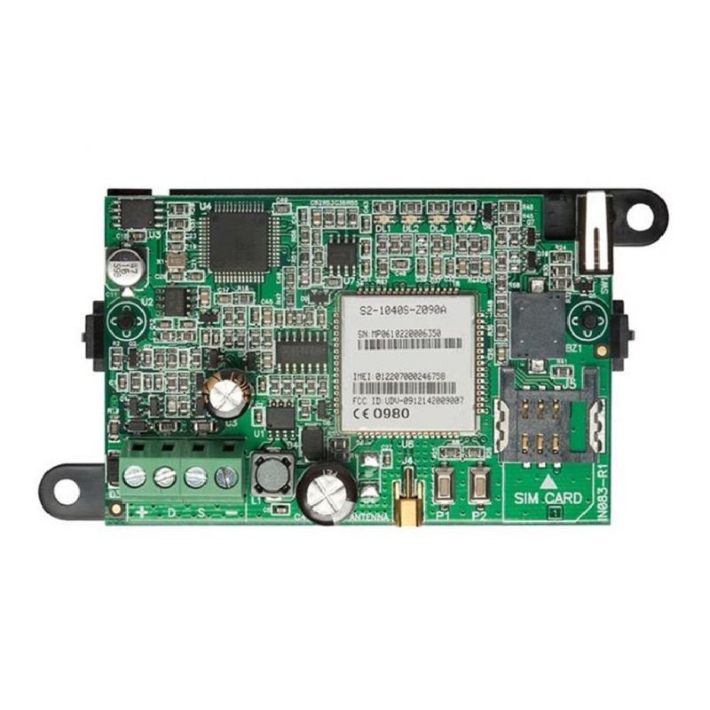 Inim NEXUS-G Transmissor GSM/GPRS para o receptor central. SMS