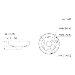 Dahua IPC-EBW8842-AS-IVC FishEye IP Panamorph H265 8M DN IR10m…