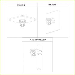 Dahua IPC-HDW3549TM-AS-LED-0280B Dome IP H265 AI 5M COR TOTAL…