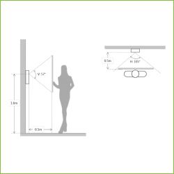 Dahua VTH1550CH-S2 Indoor 7" Surface Monitor for IP Video Door…