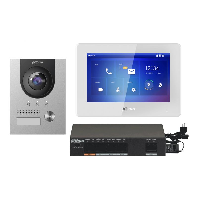 Dahua KTP04(S) Outdoor IP video door entry kit for Surface +…