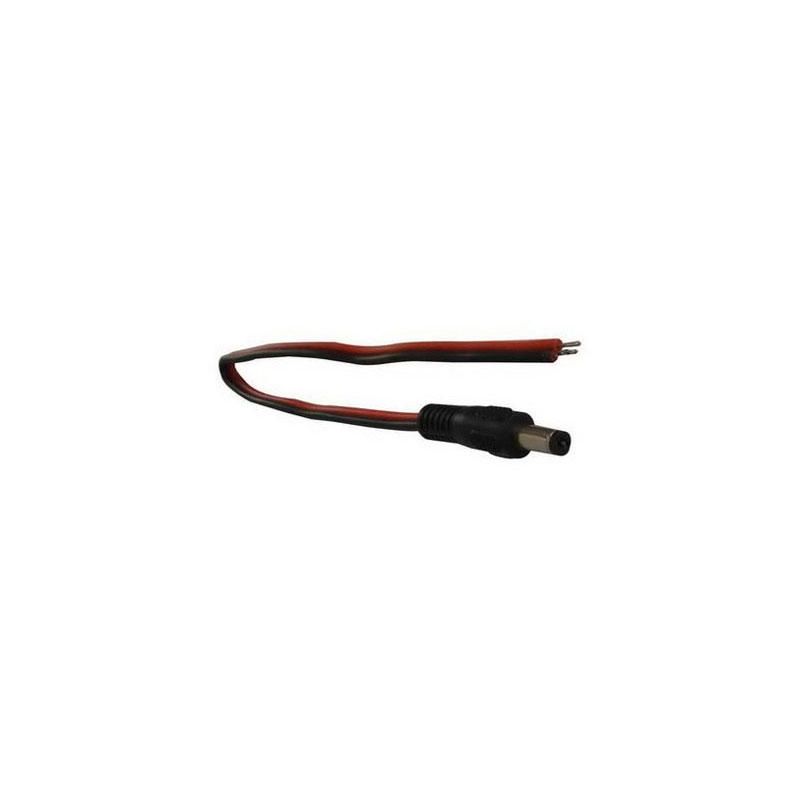 Drutp DCJACK-M Jack alimentación macho con 30cm de cable