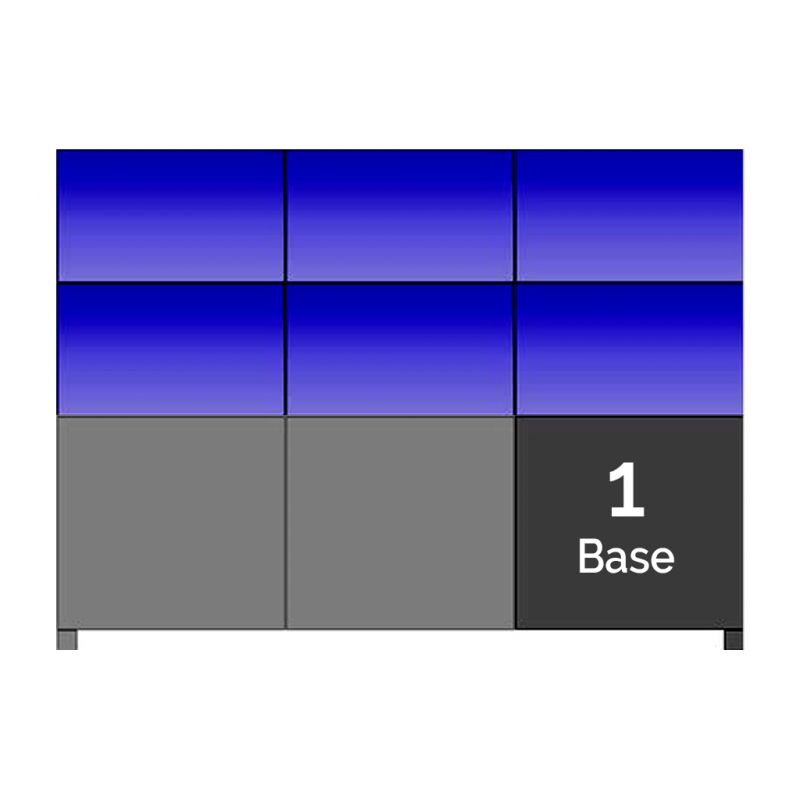 Dahua BaseofDisplayUnit Support de sol avec base standard pour…