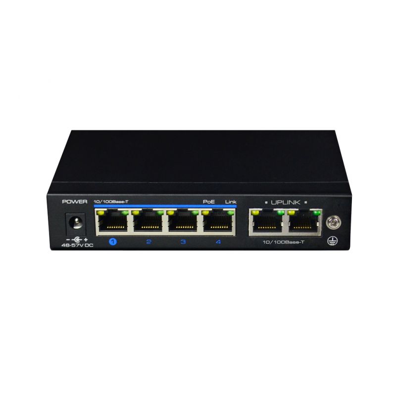 Utepo UTP3-SW04-TP60 PoE+ Switch 4 portas 10/100 + 2 Uplink…