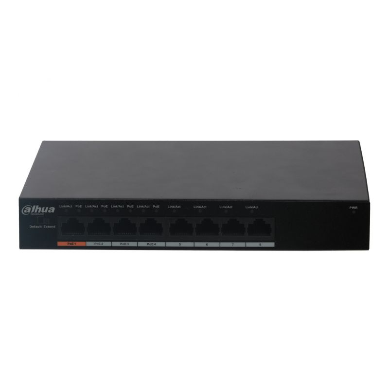 Dahua PFS3008-8ET-60 Commutateur Hi-PoE 8 ports 10/100 60W…