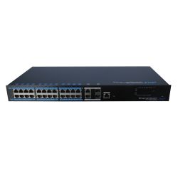 Utepo UTP7224E-POE-L2 Switch PoE 24 puertos 10/100 + 2 Uplink +…