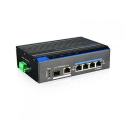 Utepo UTP7204E-POE-A1 Industrial Switch PoE+ 4 ports 10/100 + 2…