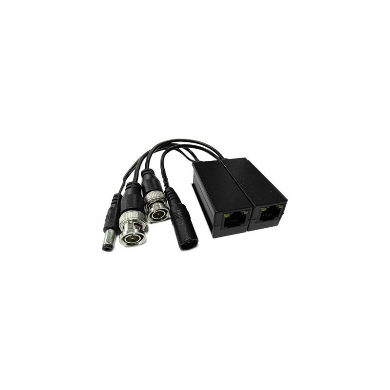 Drutp DR-UTP-VP-4M UTP Video+Power Converter Kit para…