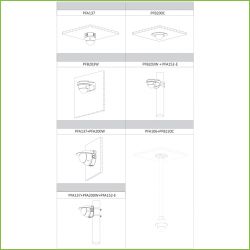 Dahua HAC-HDBW2402R-Z-DP Dome HDCVI 4M DN WDR Starlight+ IR30m…